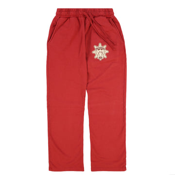 Almighty Glo Straight Leg Sweatpants (Red)