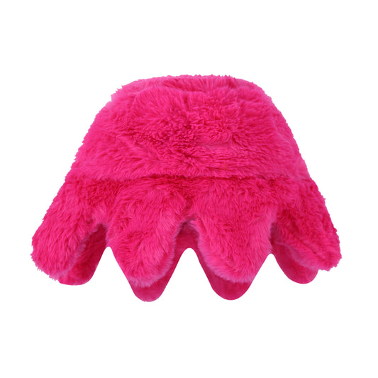 Furry Glo Sun Bucket Hat (Pink)
