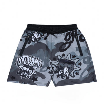 Glo Camo Shorts (Grey)