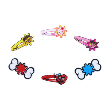 Glo Gang 6-Piece Hair Clip Set