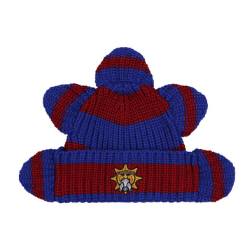 Glo Rising Sun Beanie (Blue/Red)