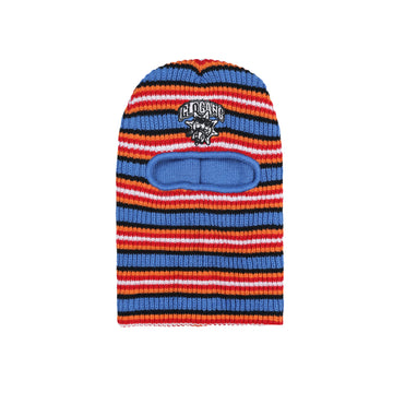 Glo Stripe Ski Mask (Blue/Red)