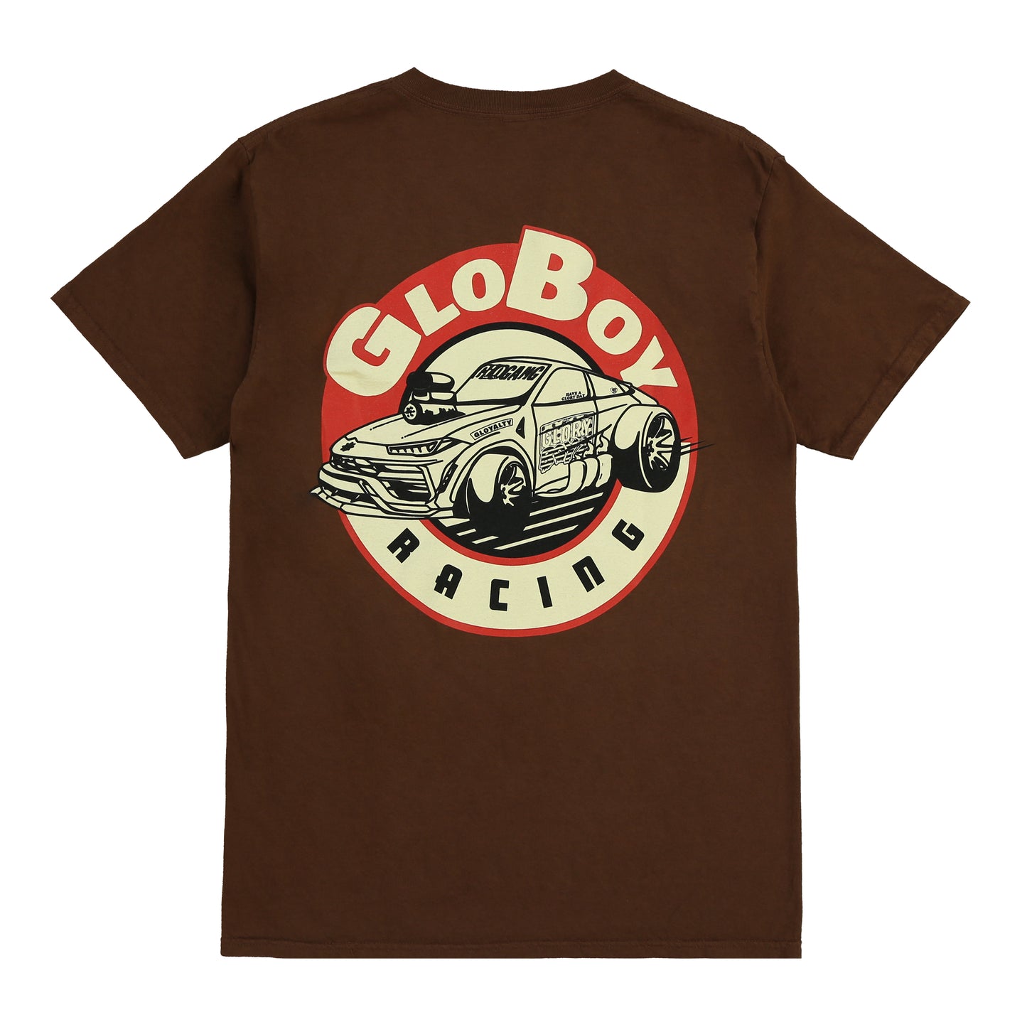 Glo Boy Racing Club Tee (Brown)