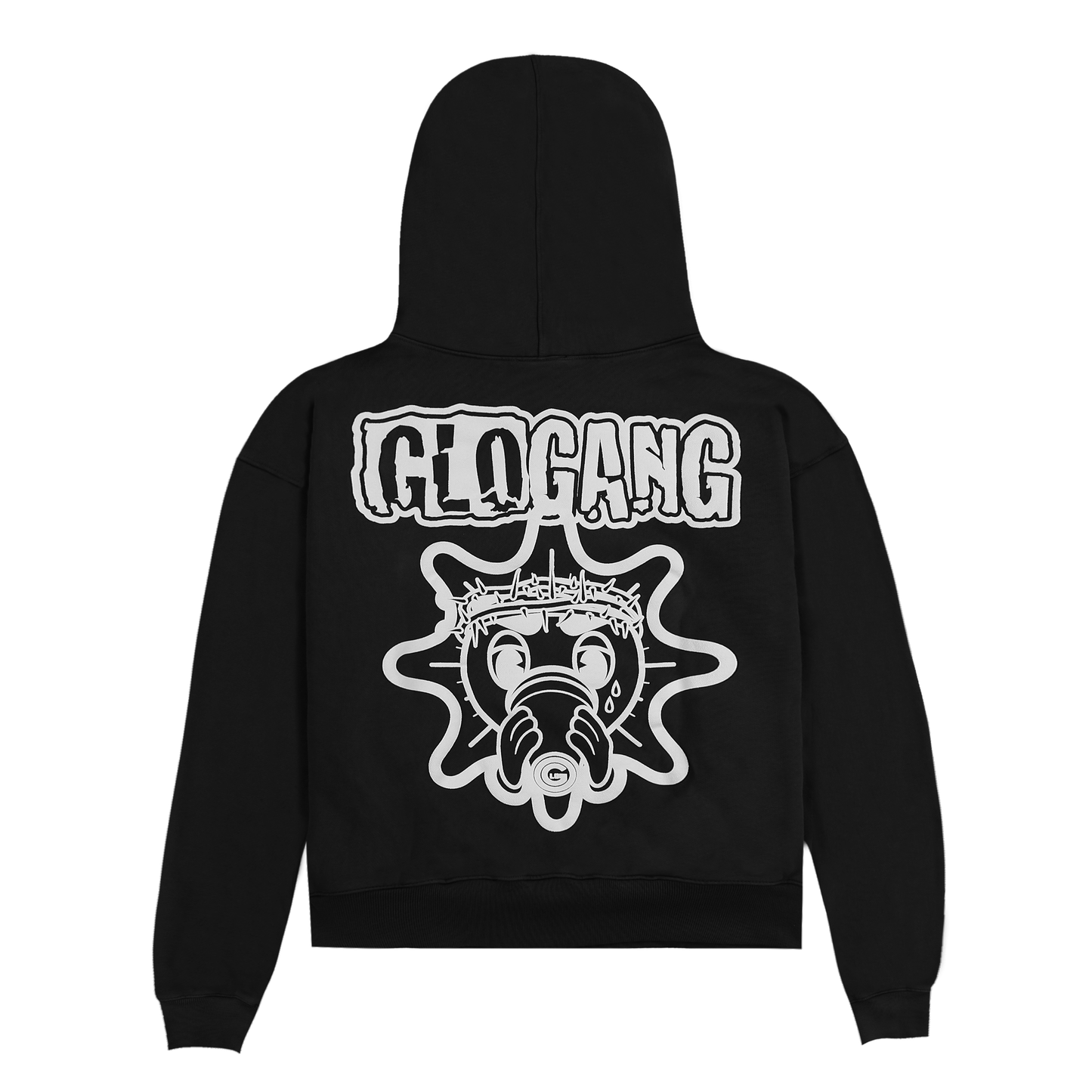 Glo Sun Font Hoodie (Black)