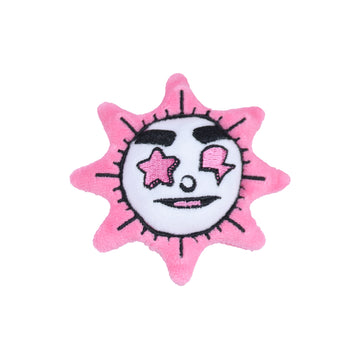 Glo Gang Sun Brooch (Pink)
