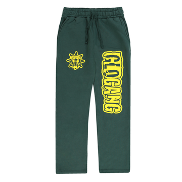 Glo Sun Font Sweatpants (Forest Green)