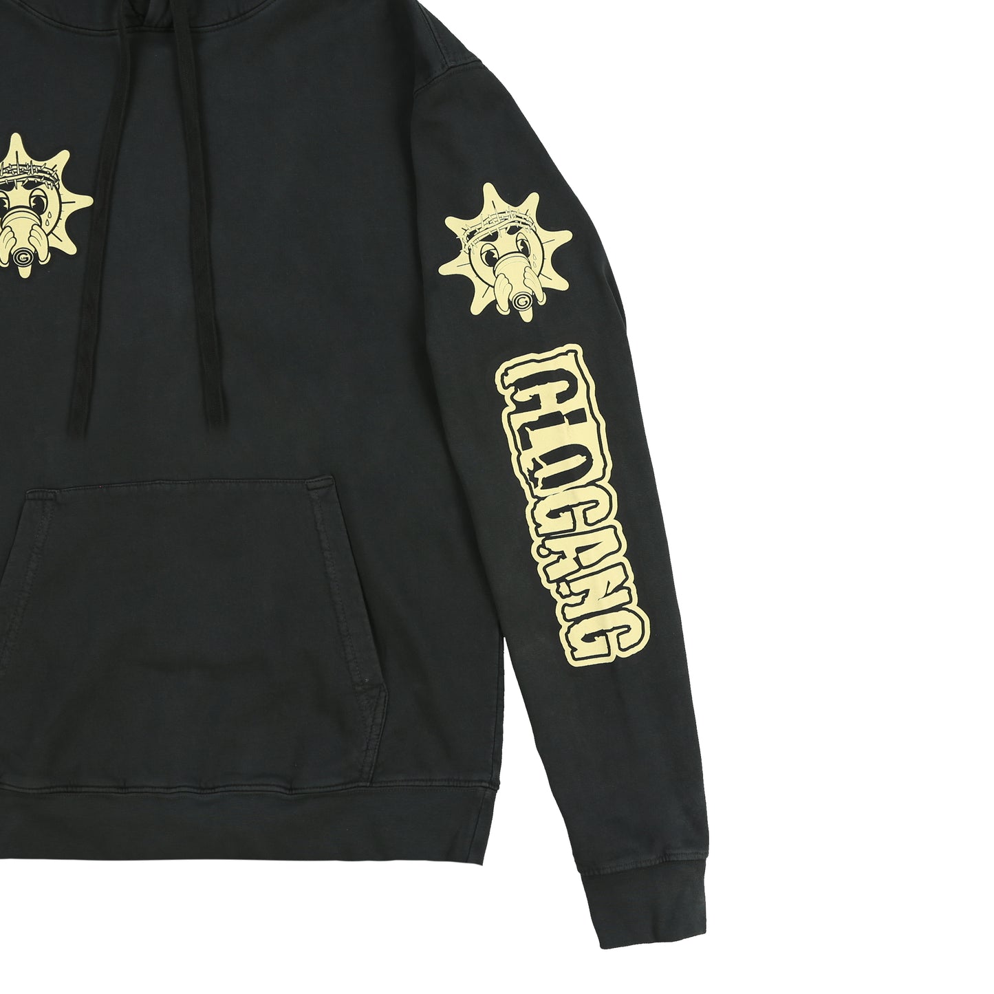 Left Sun Hoodie (Washed Black)