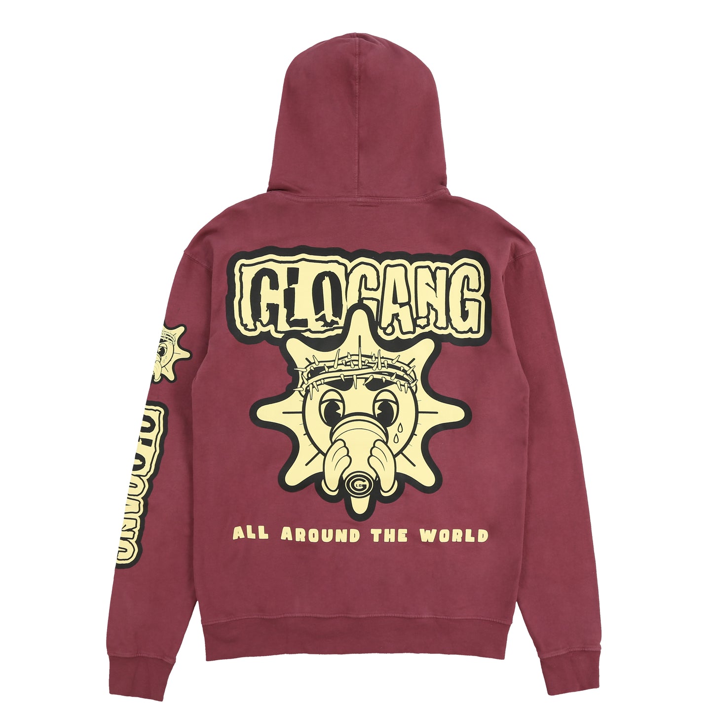 Left Sun Hoodie (Washed Plum)