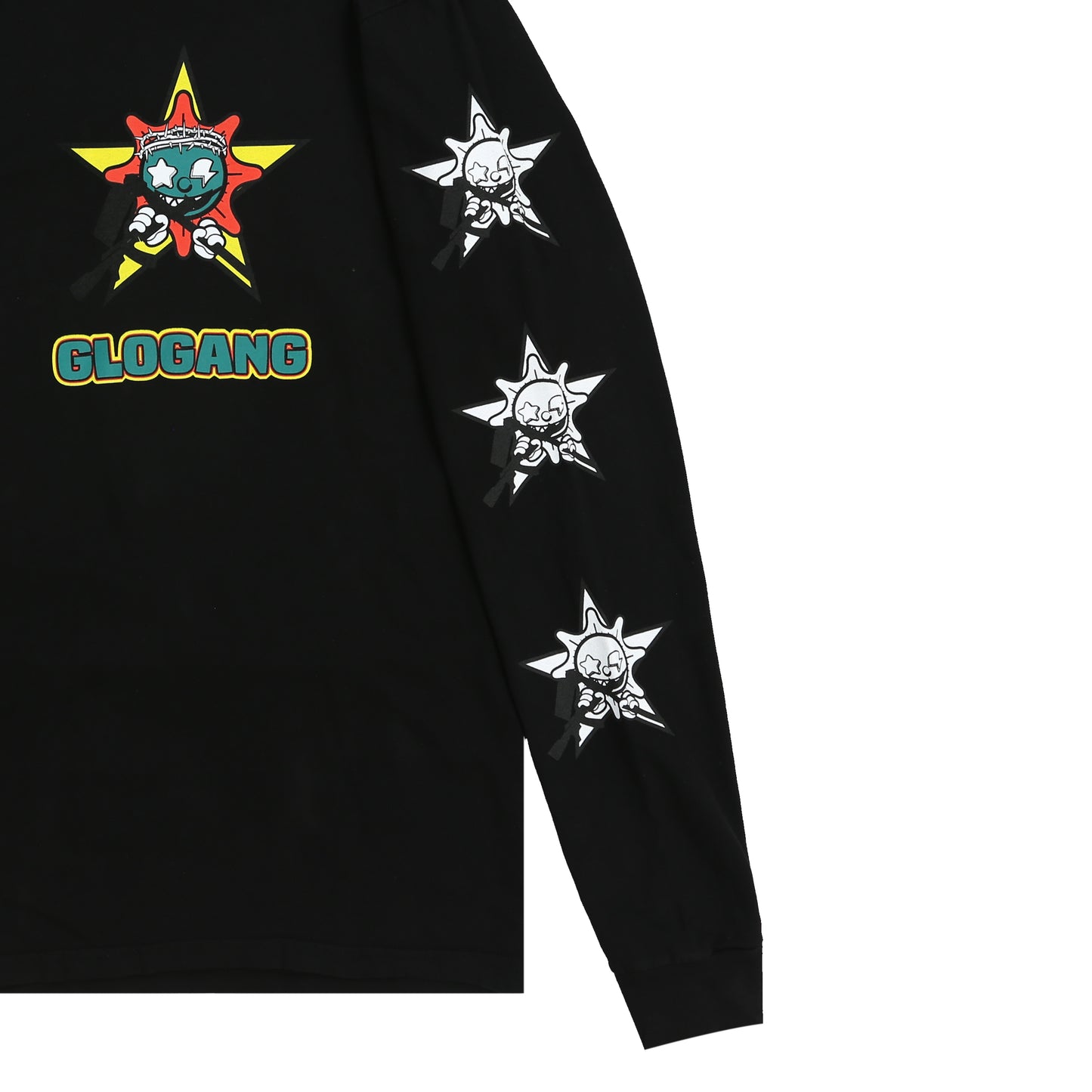 Glozablique Long Sleeve Shirt (Black)