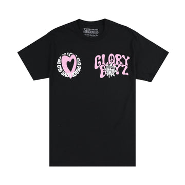 Peace Love Glo Tee (Black)