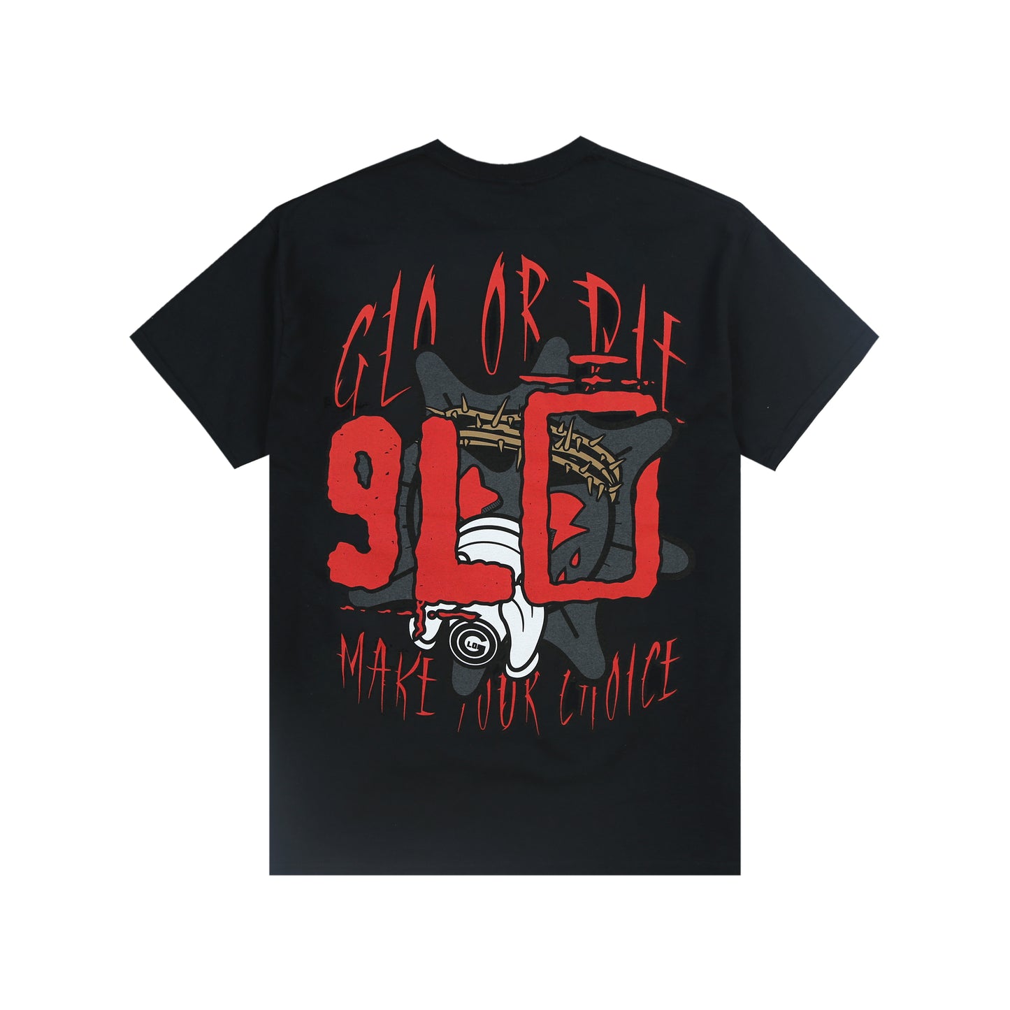 Glo Saw Tee (Black)