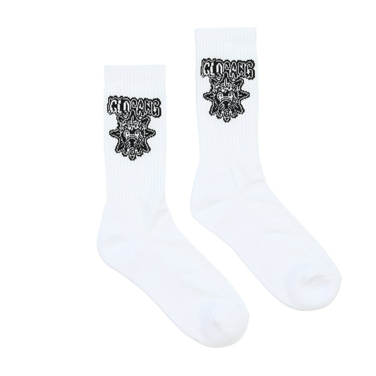 Glo Icon Socks (White)