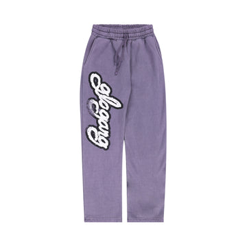 Sun Child Flag Straight Leg Sweatpant (Purple)