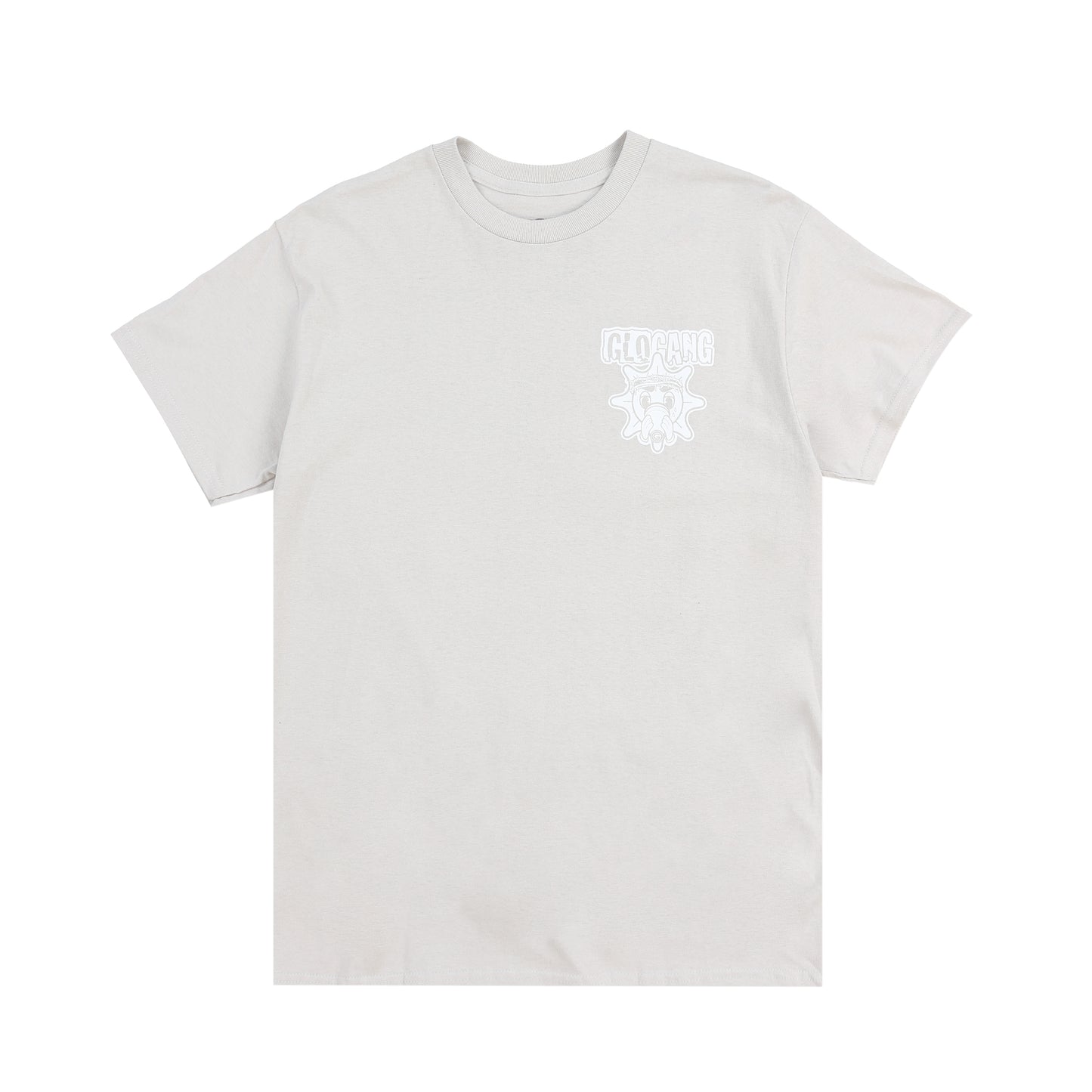 Glo Sun Font Logo Shirt (Ice Grey)