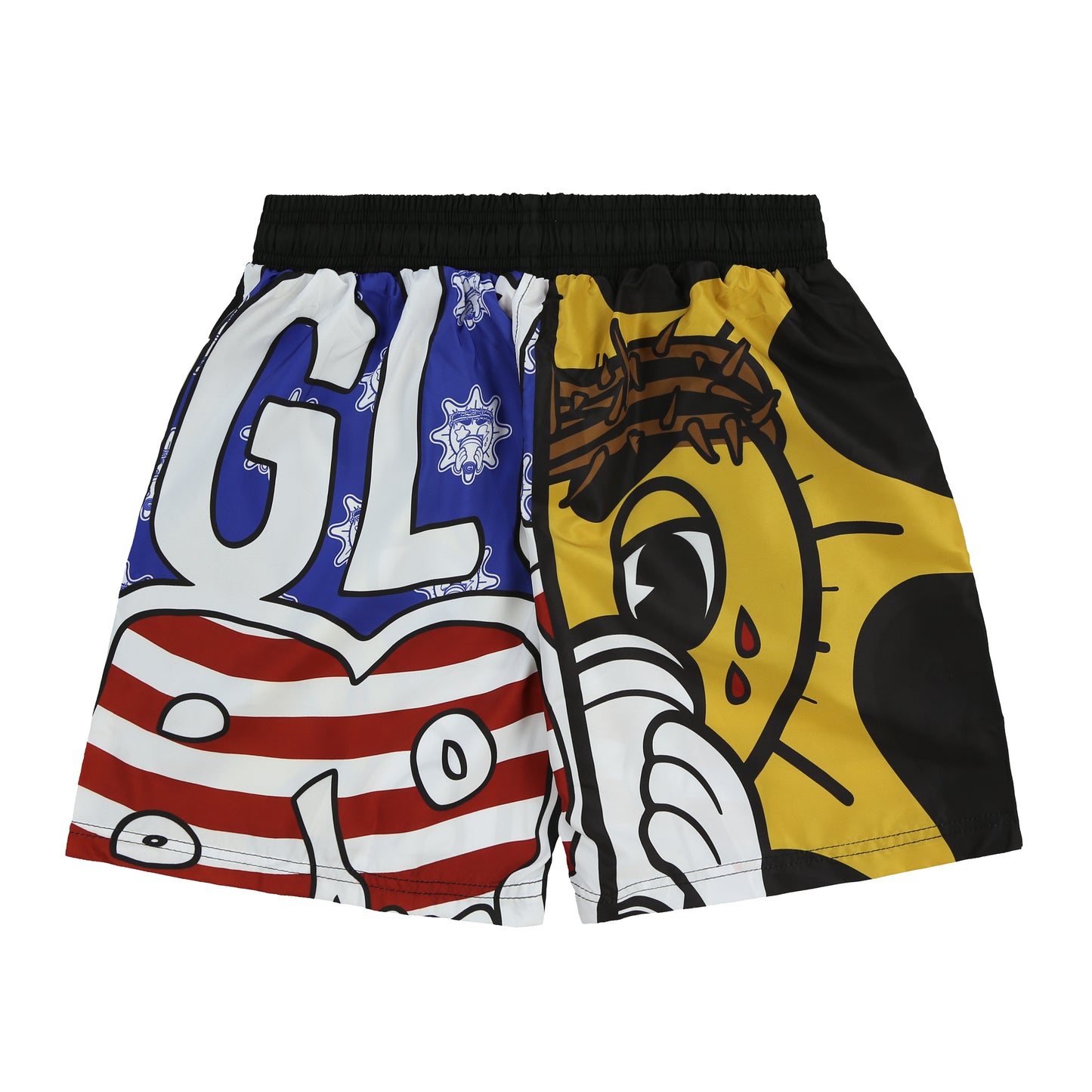 Glory Boyz Sun Flag Trunks (Black)
