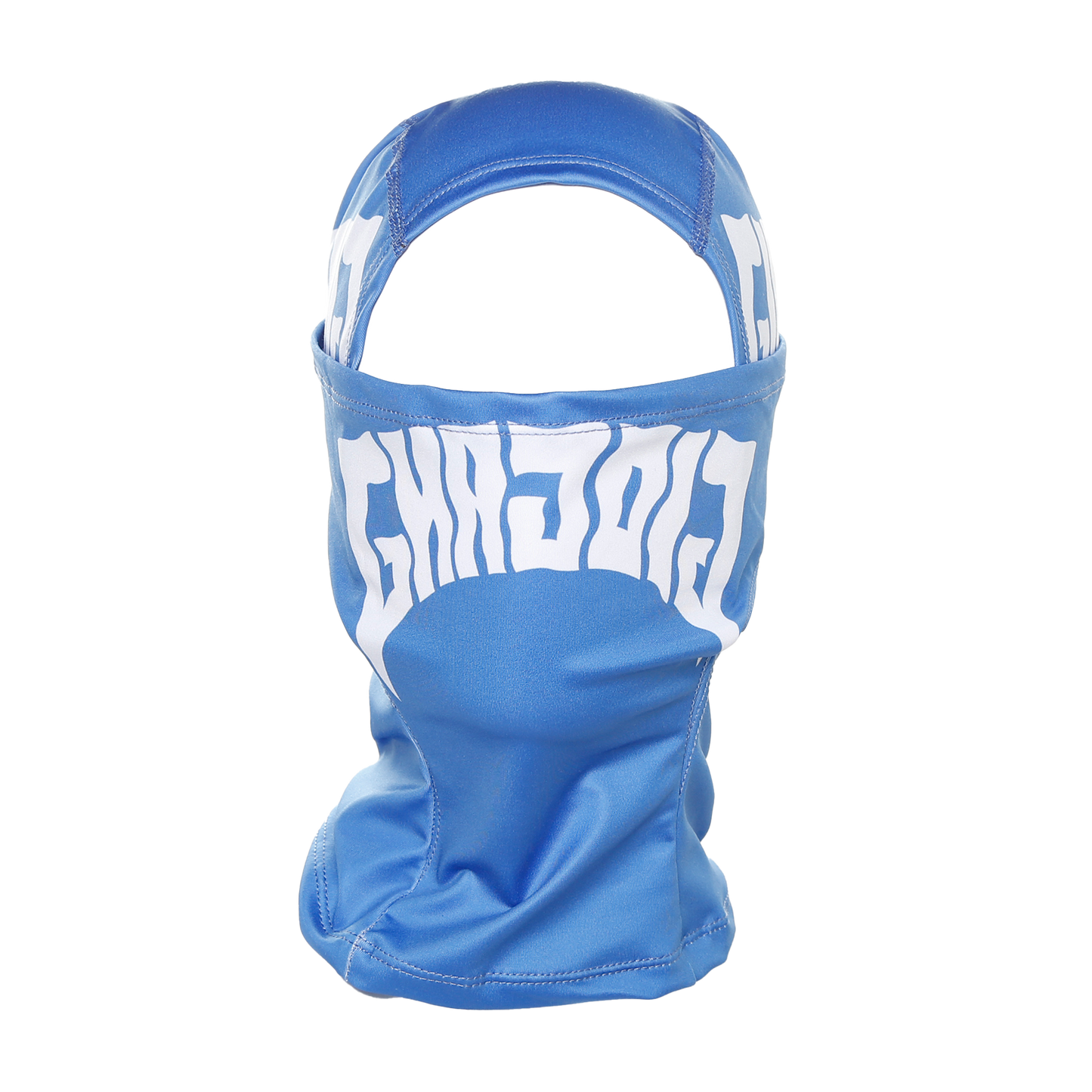 Glo Gang Reverse Logo Balaclava Ski Mask (Blue)