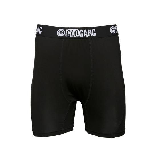 Glo Gang Boxer Briefs 2-Pack (Black/Athletic Grey)