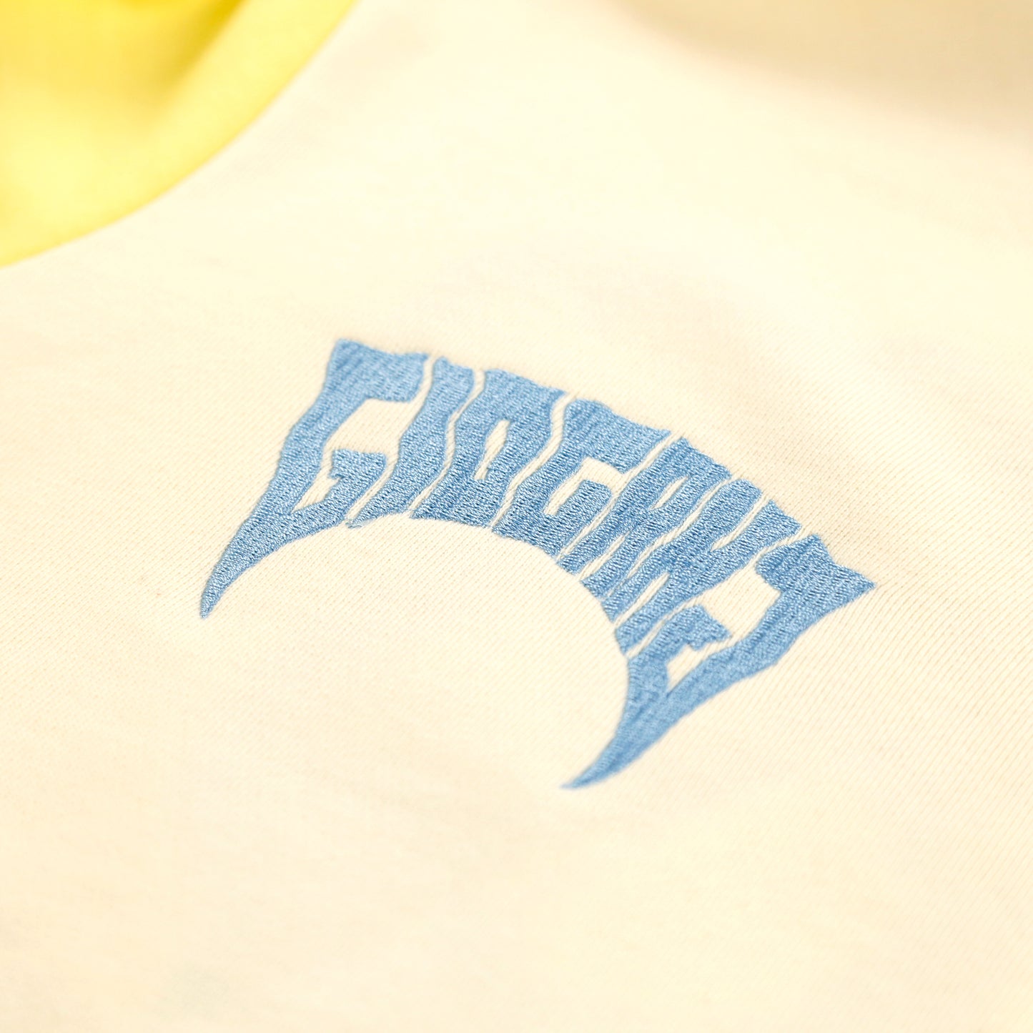 Glo Man Zip Hoodie (Pastel Yellow/Pink/Blue)