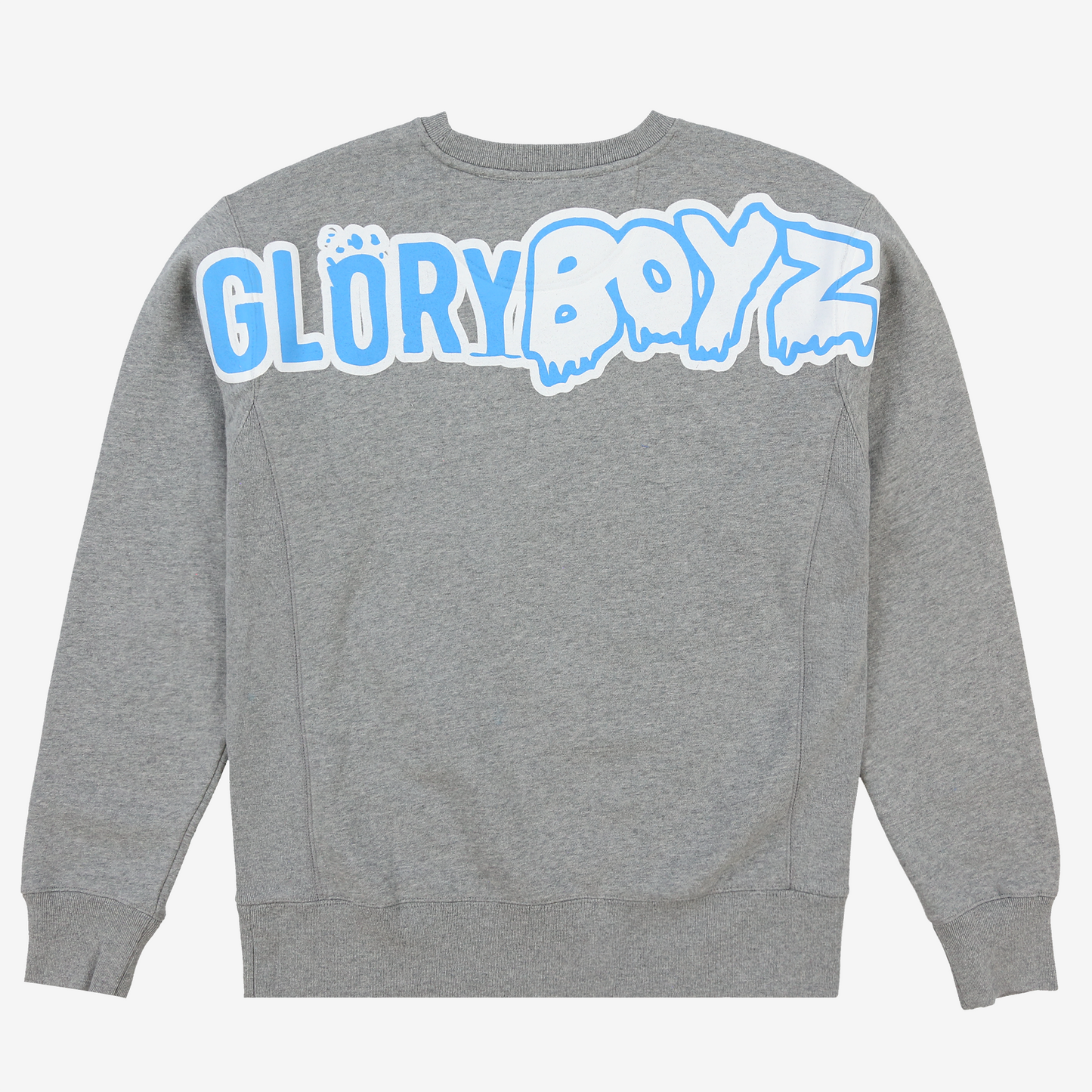 Glory Boyz Fleece Crewneck Sweater (Heather Grey)