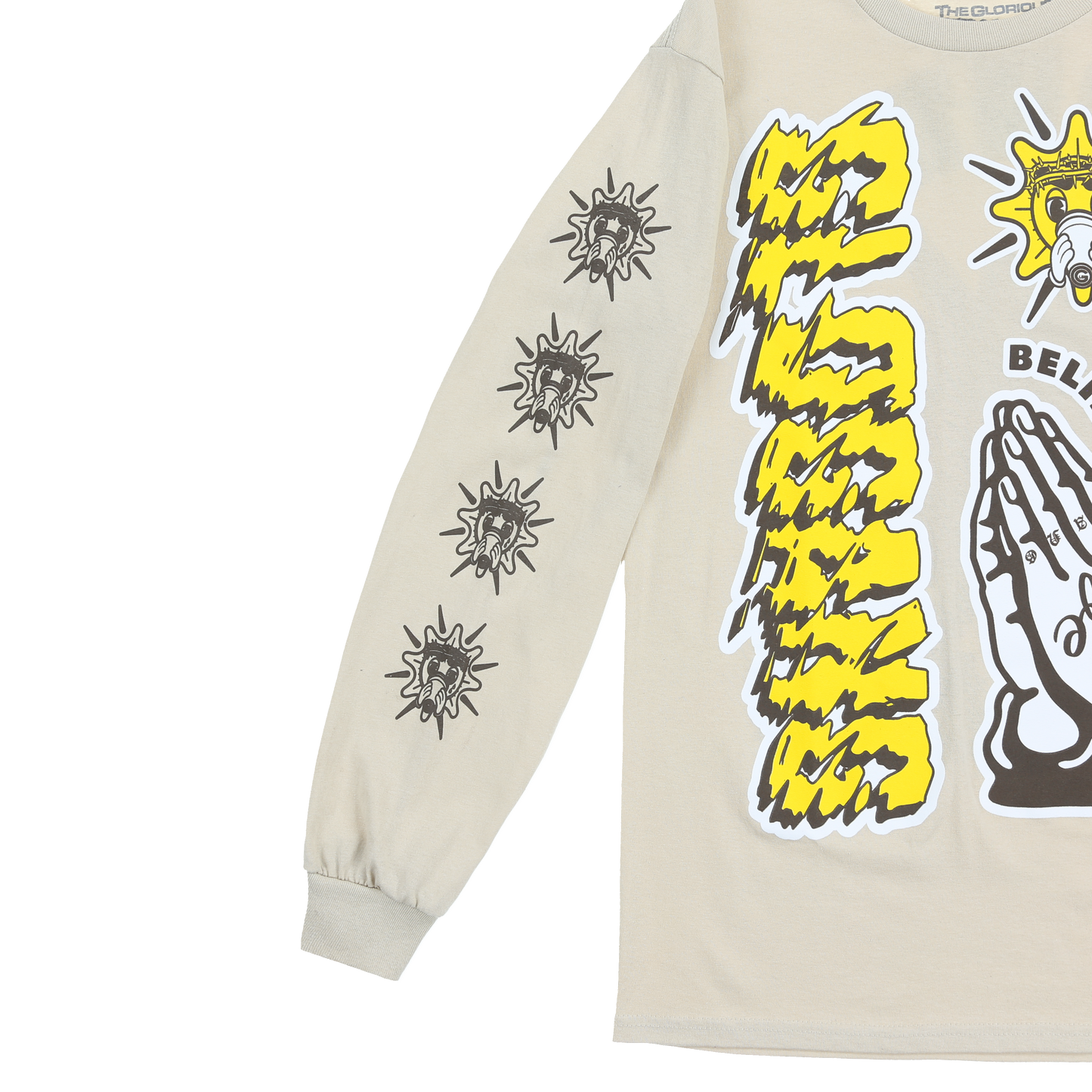 Believe in the Glo Long Sleeve Tee (Sand)