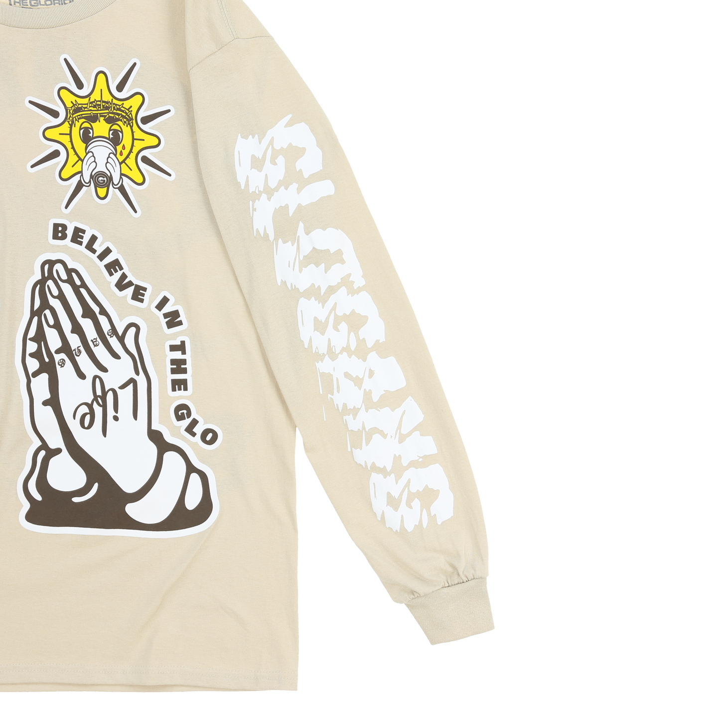 Believe in the Glo Long Sleeve Tee (Sand)
