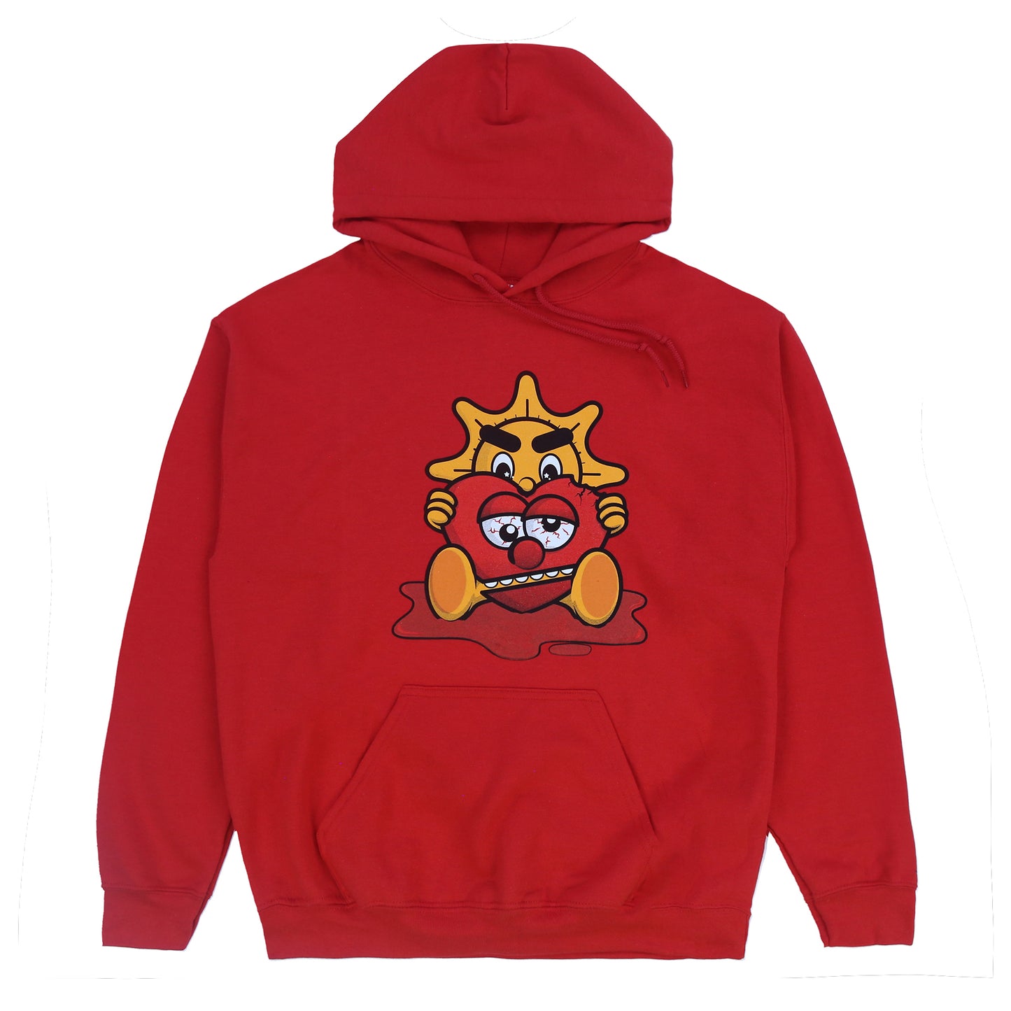 Believe Holding Heart Hoodie (Red)