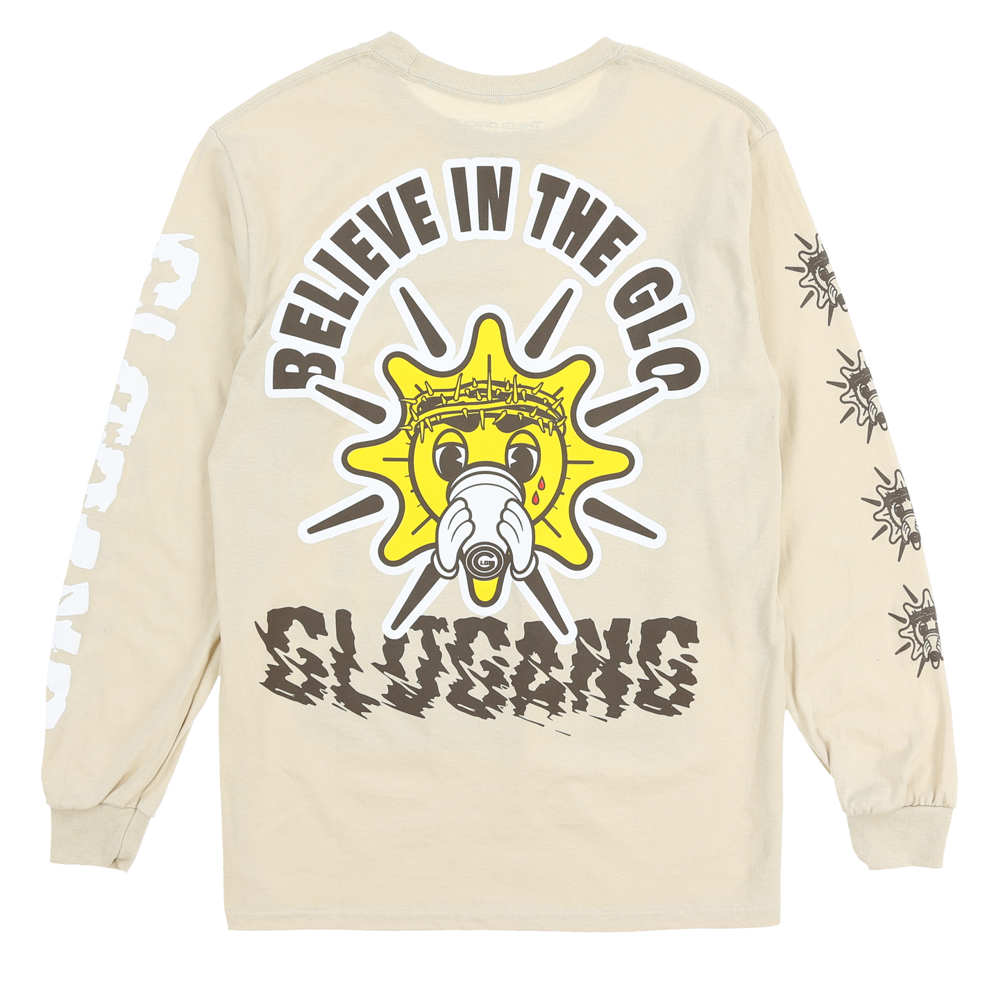 Believe in the Glo Long Sleeve Tee (Sand)