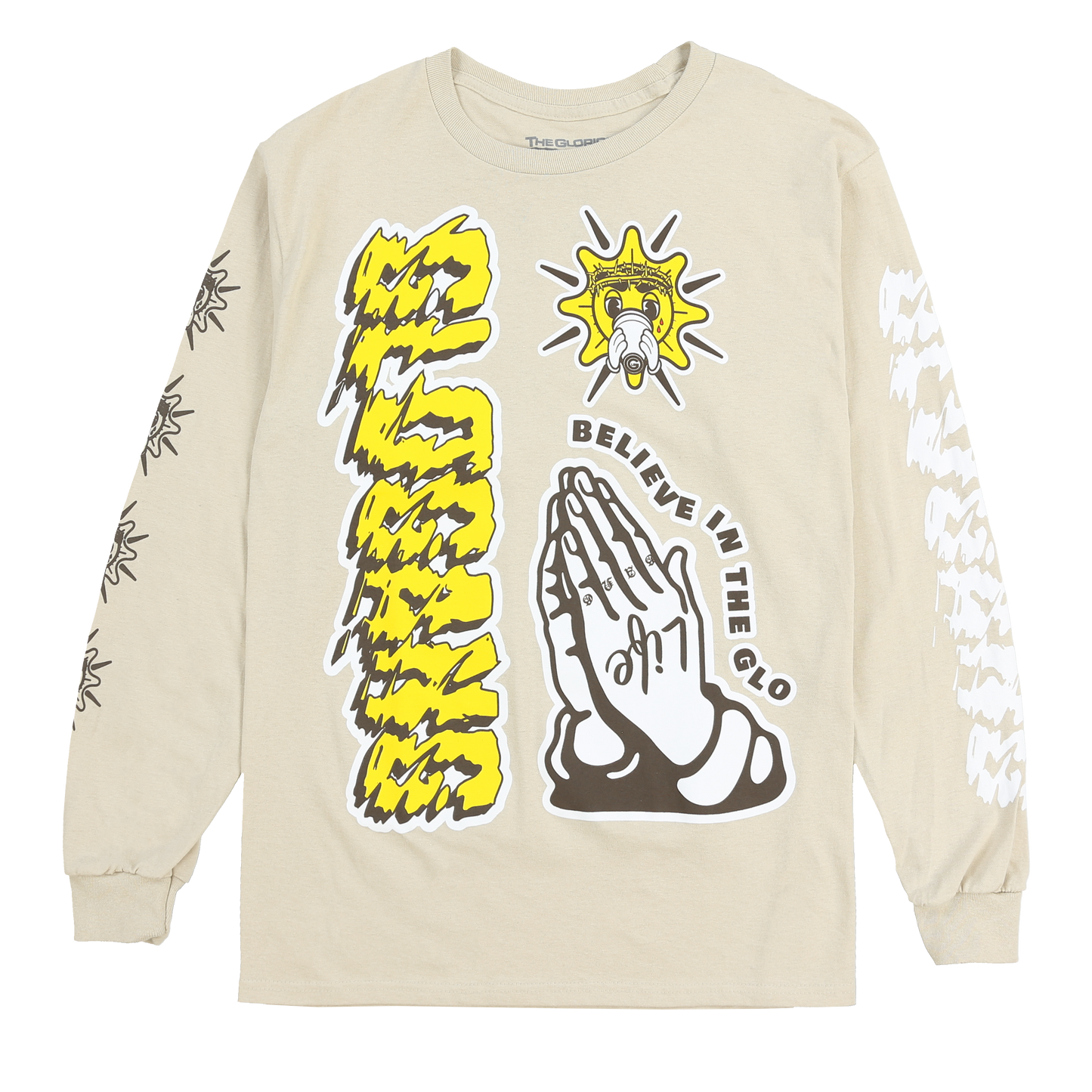 Believe in the Glo Long Sleeve Tee (Sand)