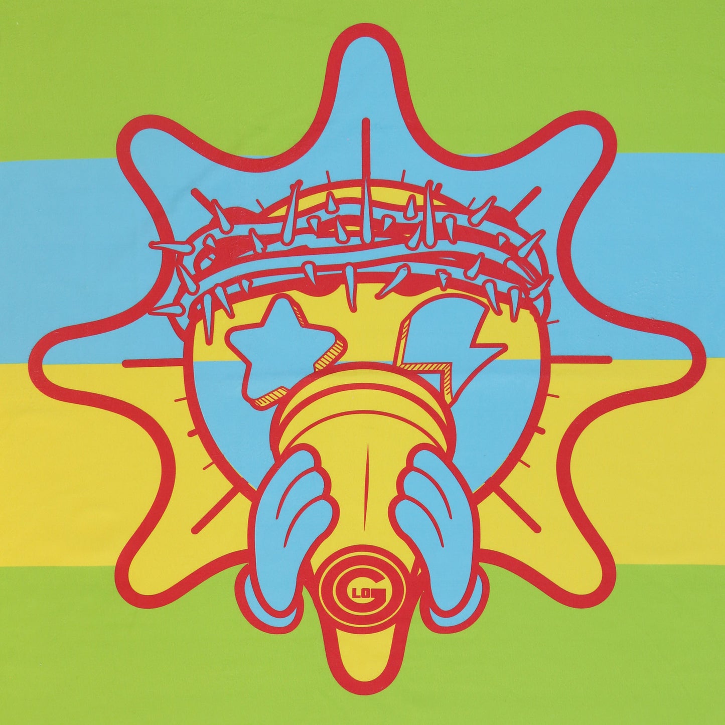 Irie Towel (Blue/Yellow/Green)
