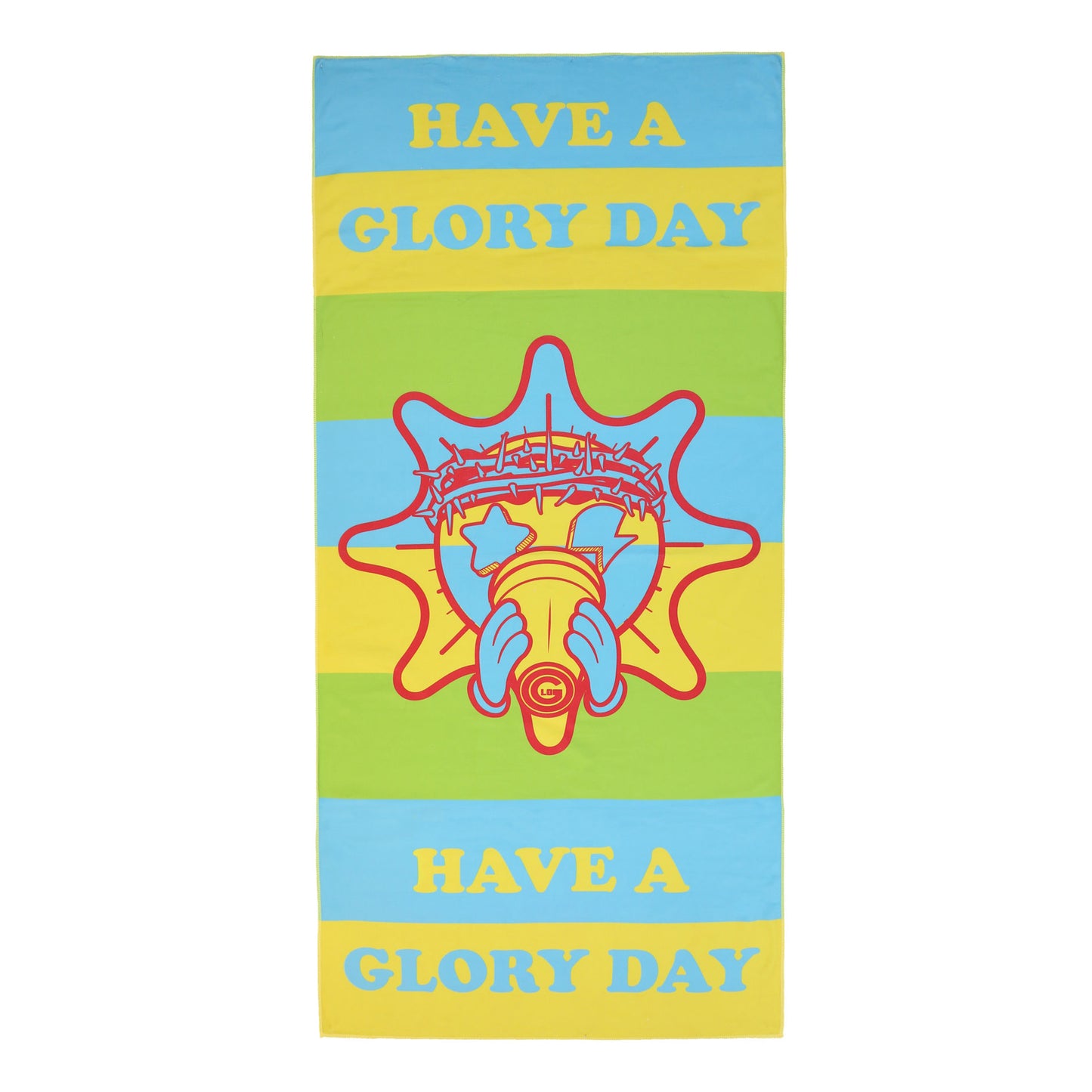 Irie Towel (Blue/Yellow/Green)