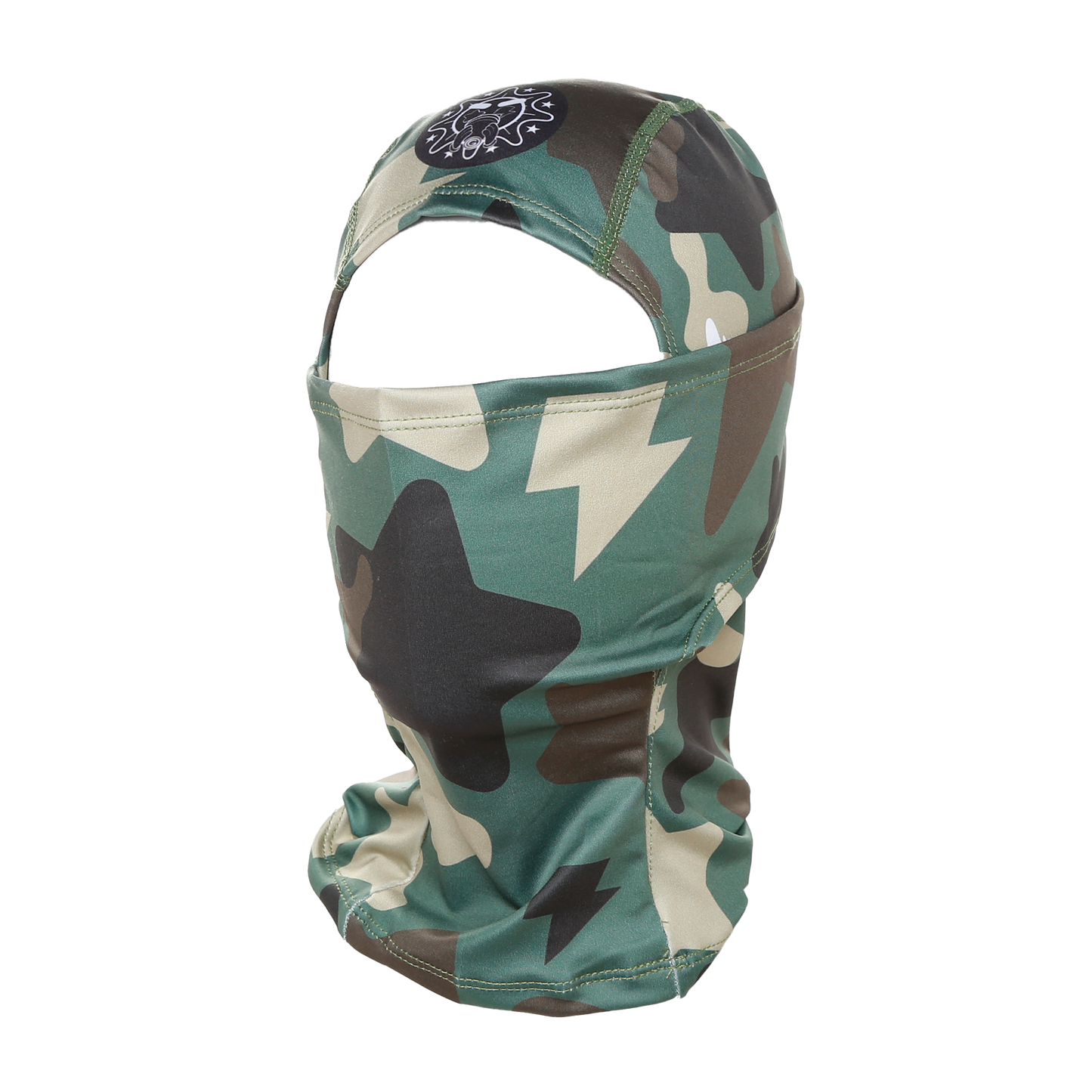 Glo Man Balaclava Ski Mask (Green Camo)