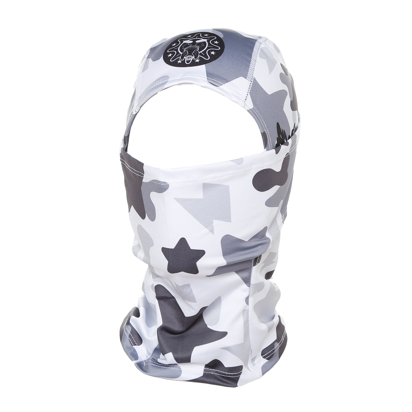 Glo Man Balaclava Ski Mask (Grey Camo)