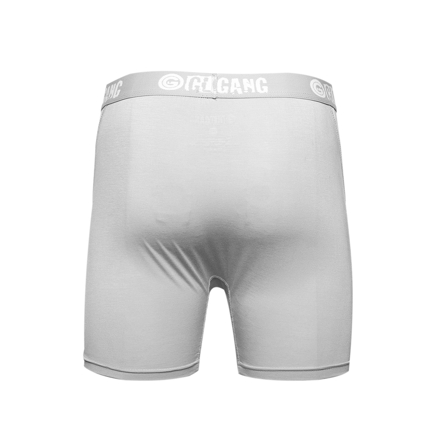 Glo Gang Boxer Briefs 2-Pack (Black/Athletic Grey)