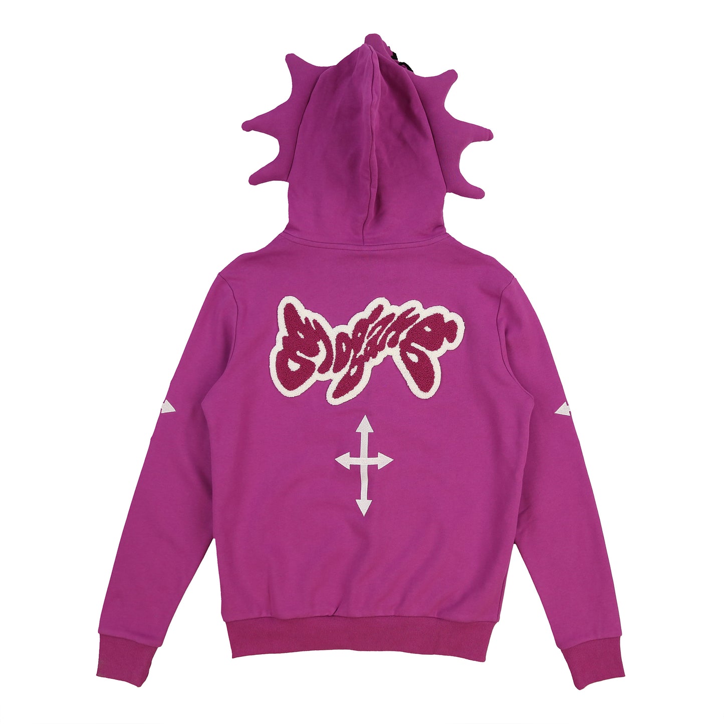 Glo Man Zip Hoodie (Purple)