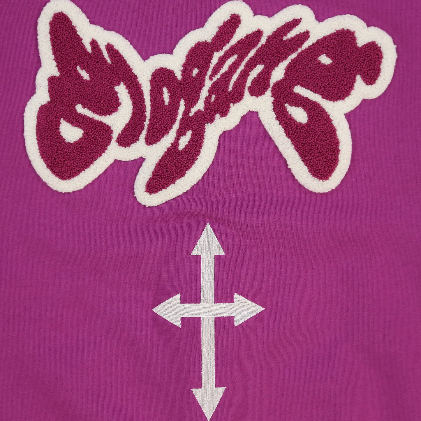 Glo Man Zip Hoodie (Purple)