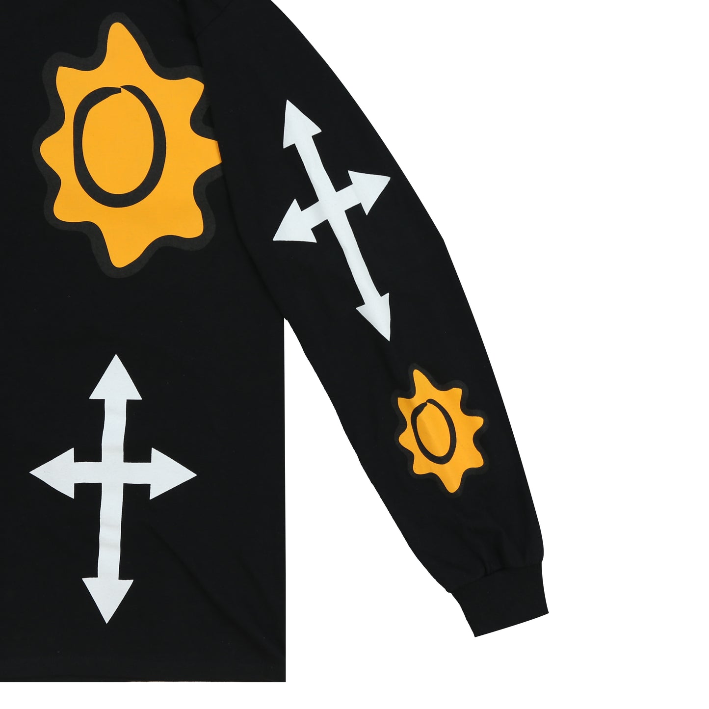 Sun and Skulls Long sleeve (Black)