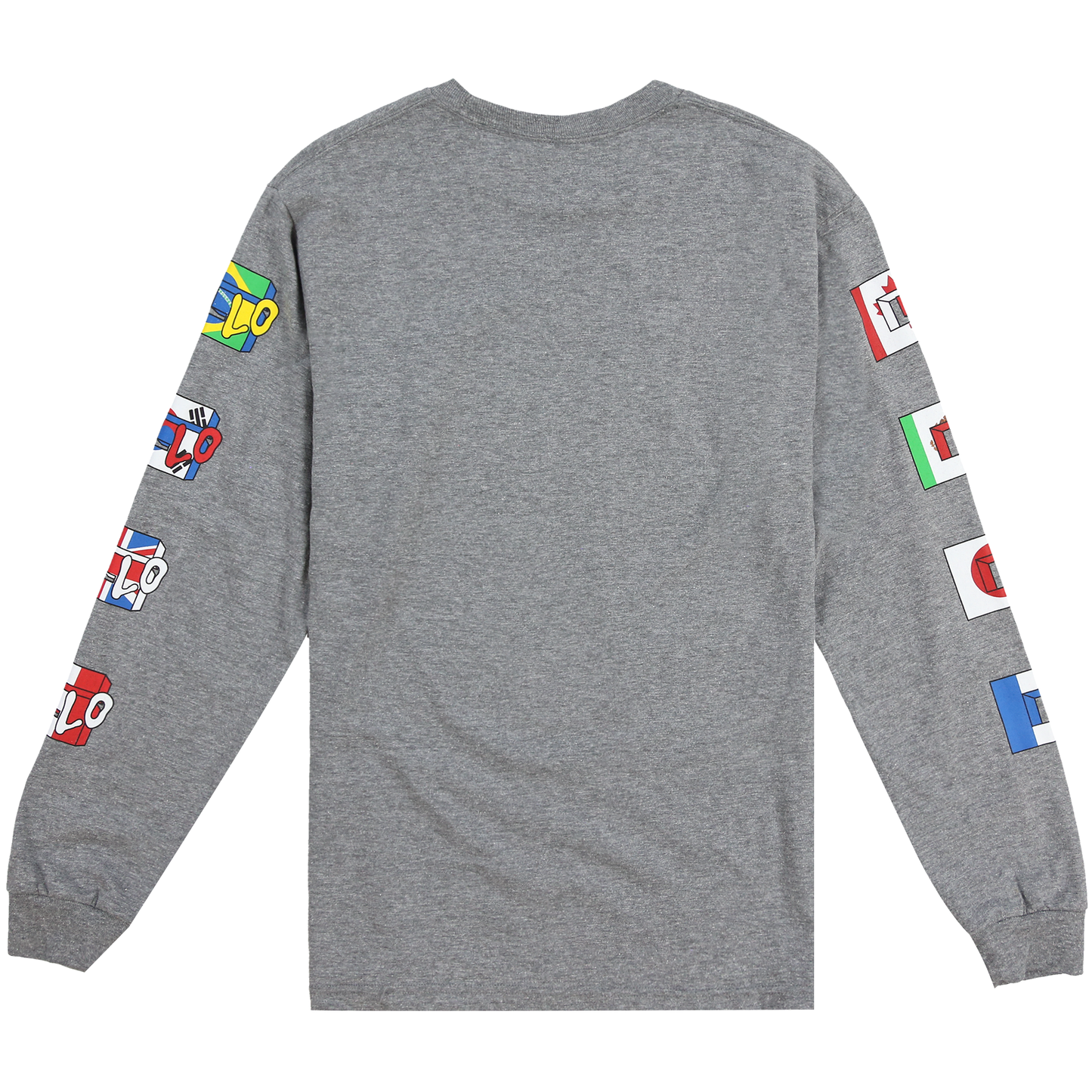Glo TV Long Sleeve Tee (Charcoal)