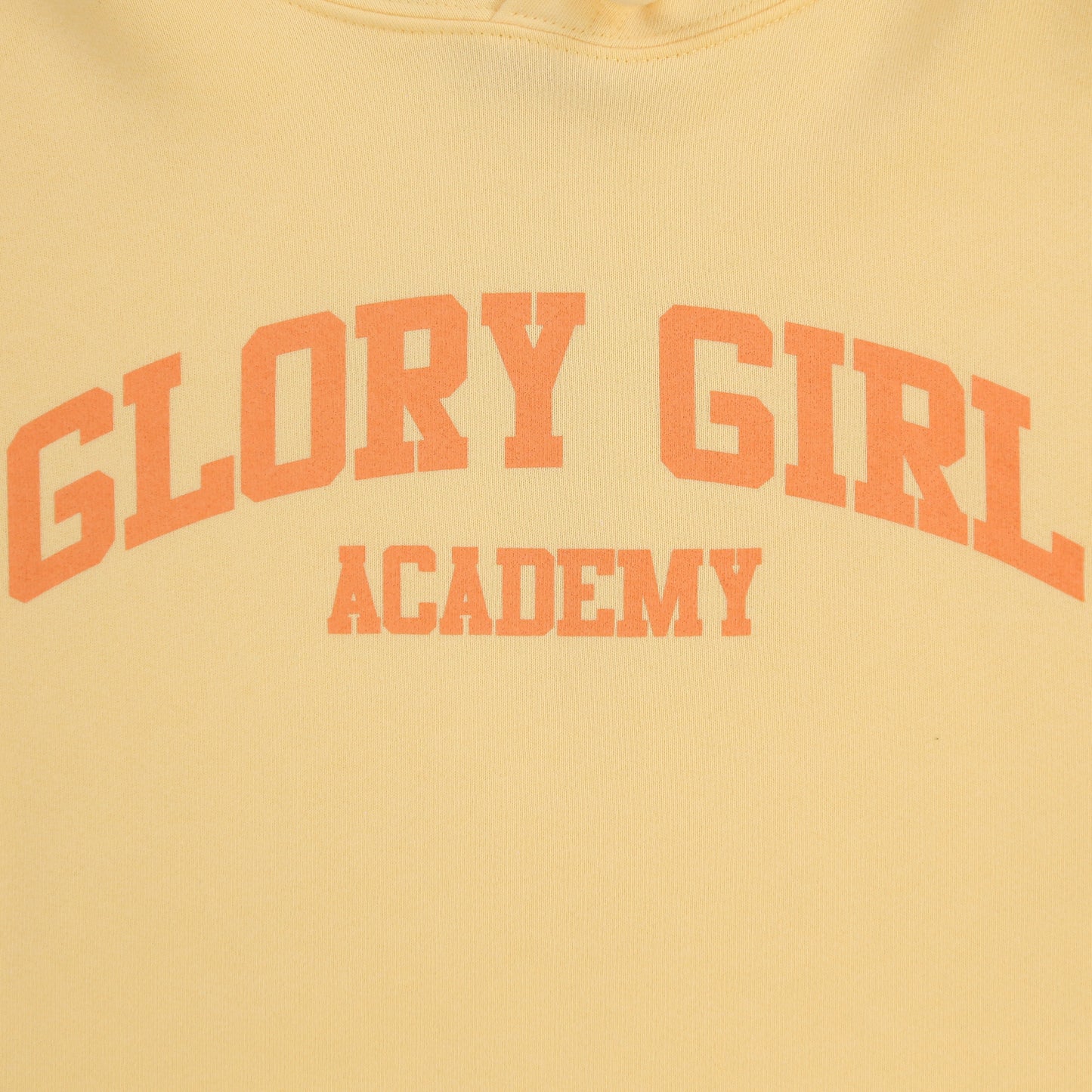 Glory Girl Academy Crop Hoodie (Creamsicle)