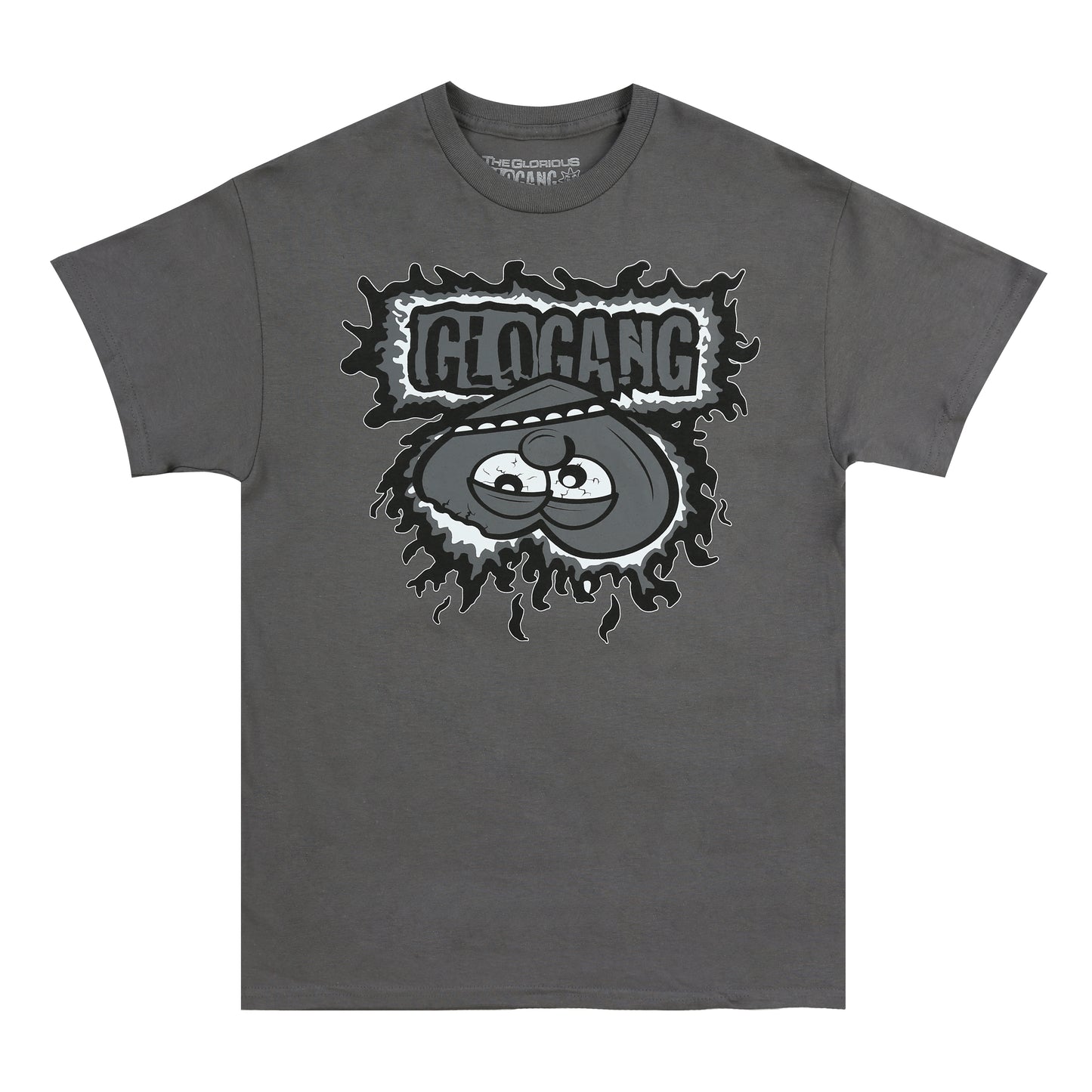 Glo Love Flamed Tee (Charcoal)