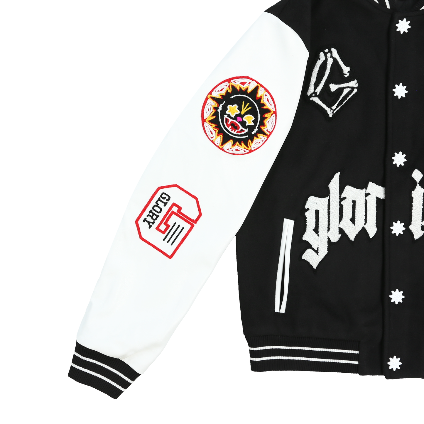 Glorious Thot Varsity Jacket (Black)