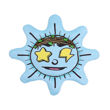 Glo Sun Thorn 30" Pillow (Blue)