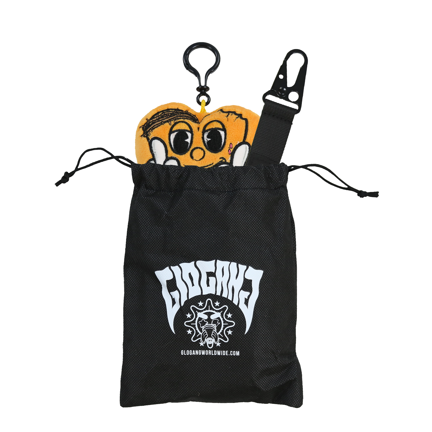 Fck Love Plush Pouch Keychain