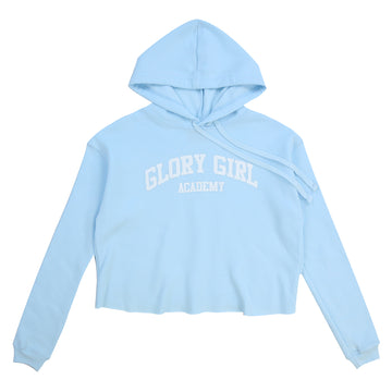 Glory Girl Academy Crop Hoodie (Powder Blue)