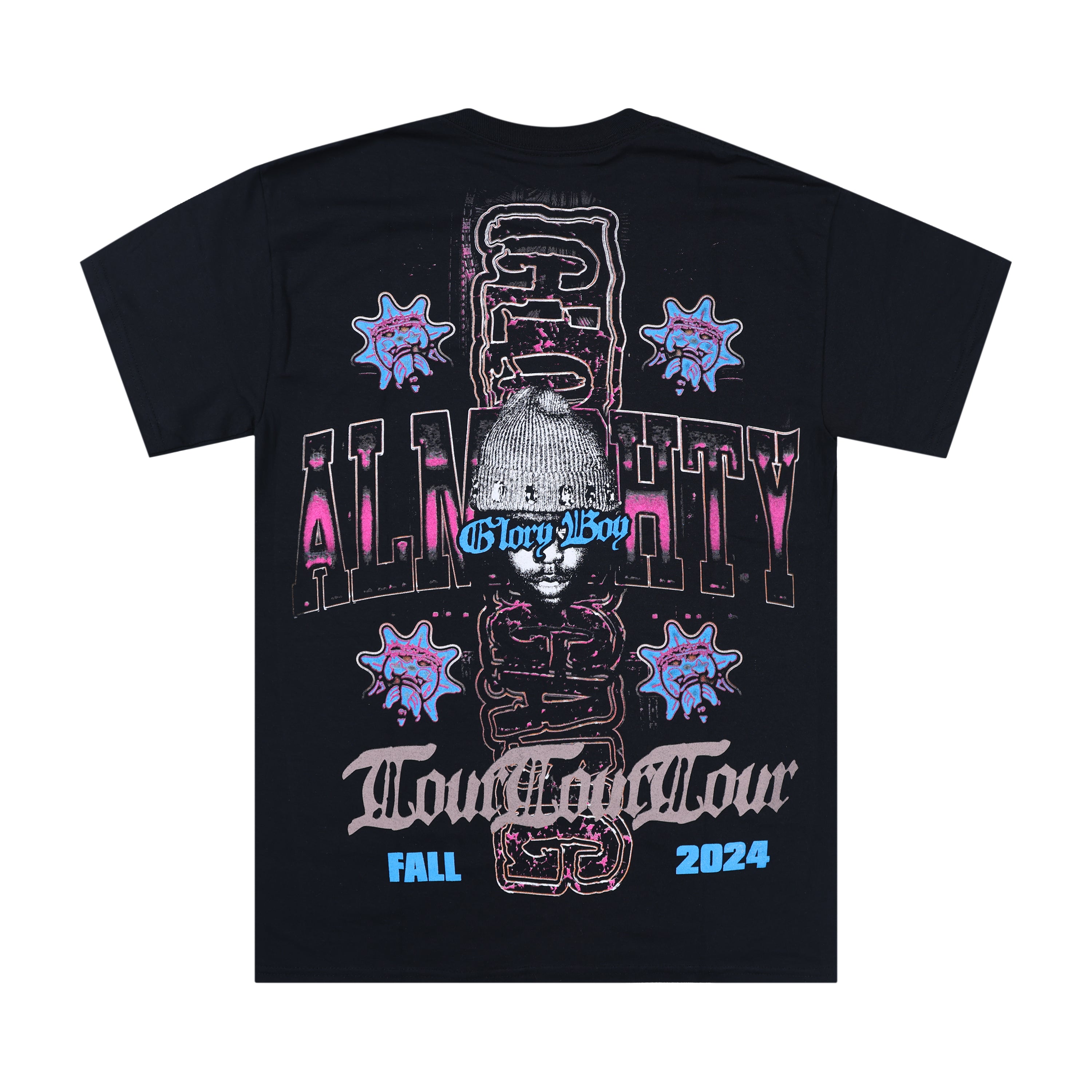 GLOGANG 123 Almighty 半袖 ロゴ Tシャツ 黒 123-Almighty-Tee-Black-02.jpg?