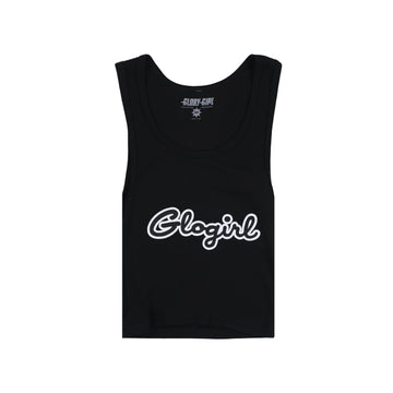 All Around the World Glo Girl Tank Top (Black)