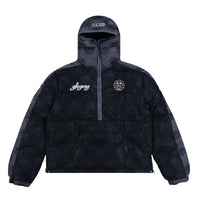 Glo Arctic Half Zip Puffer Jacket (Black)