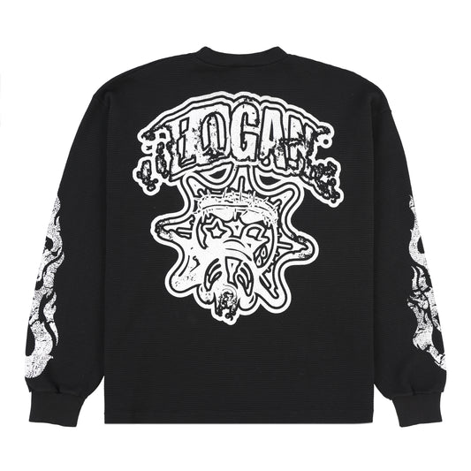 Eroded Glo Thermal Long Sleeve (Black)