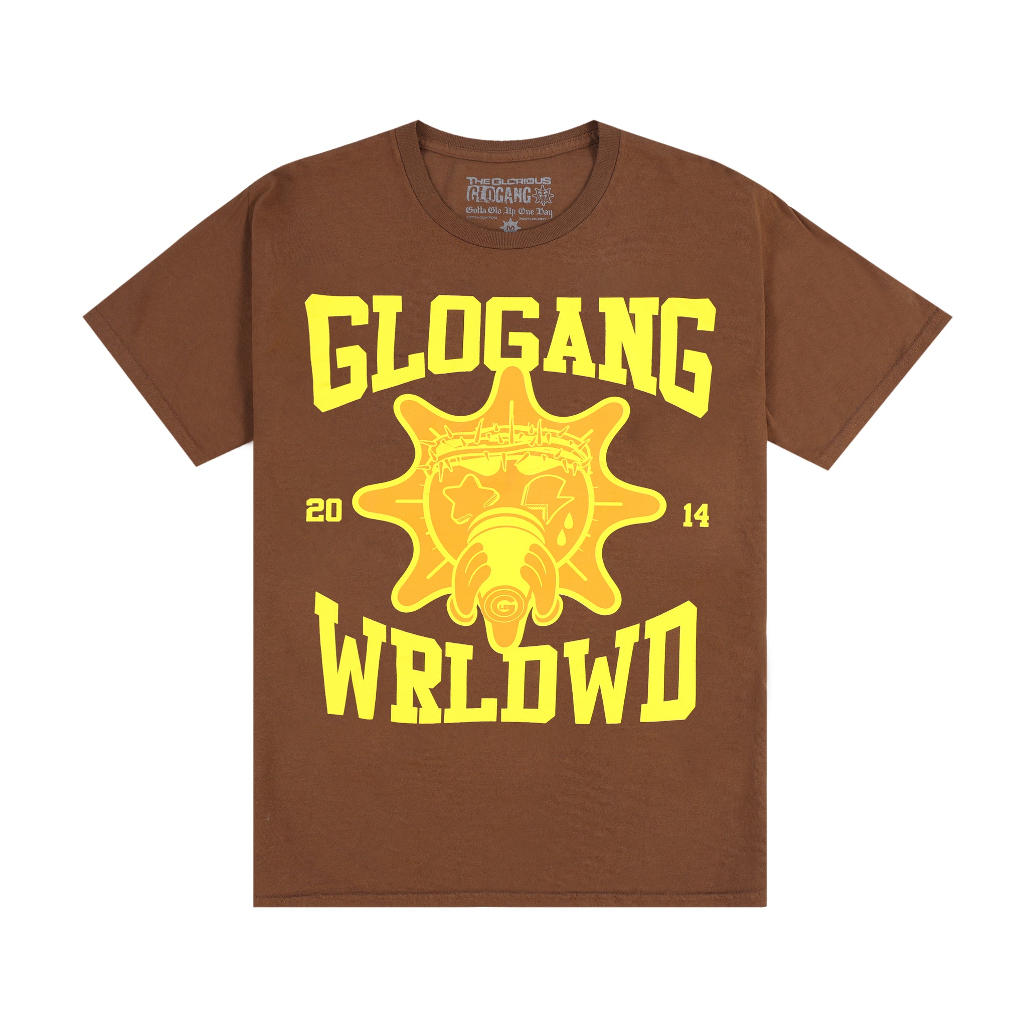 Glo Gang Worldwide Tee (Brown)