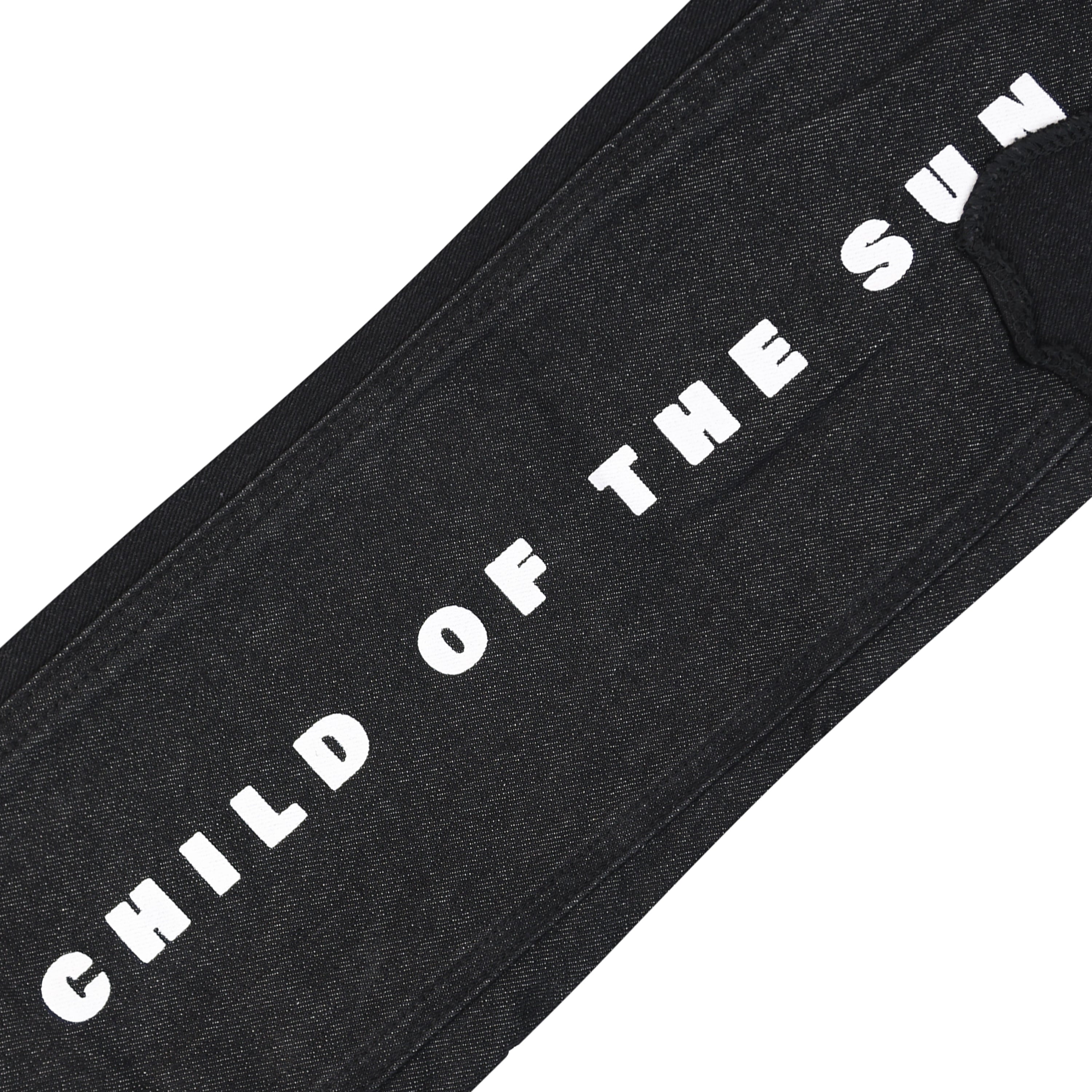 Glo Gang Child Of The Sun Pant (Black Denim)