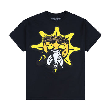 Classic Sun Logo Tee (Black)